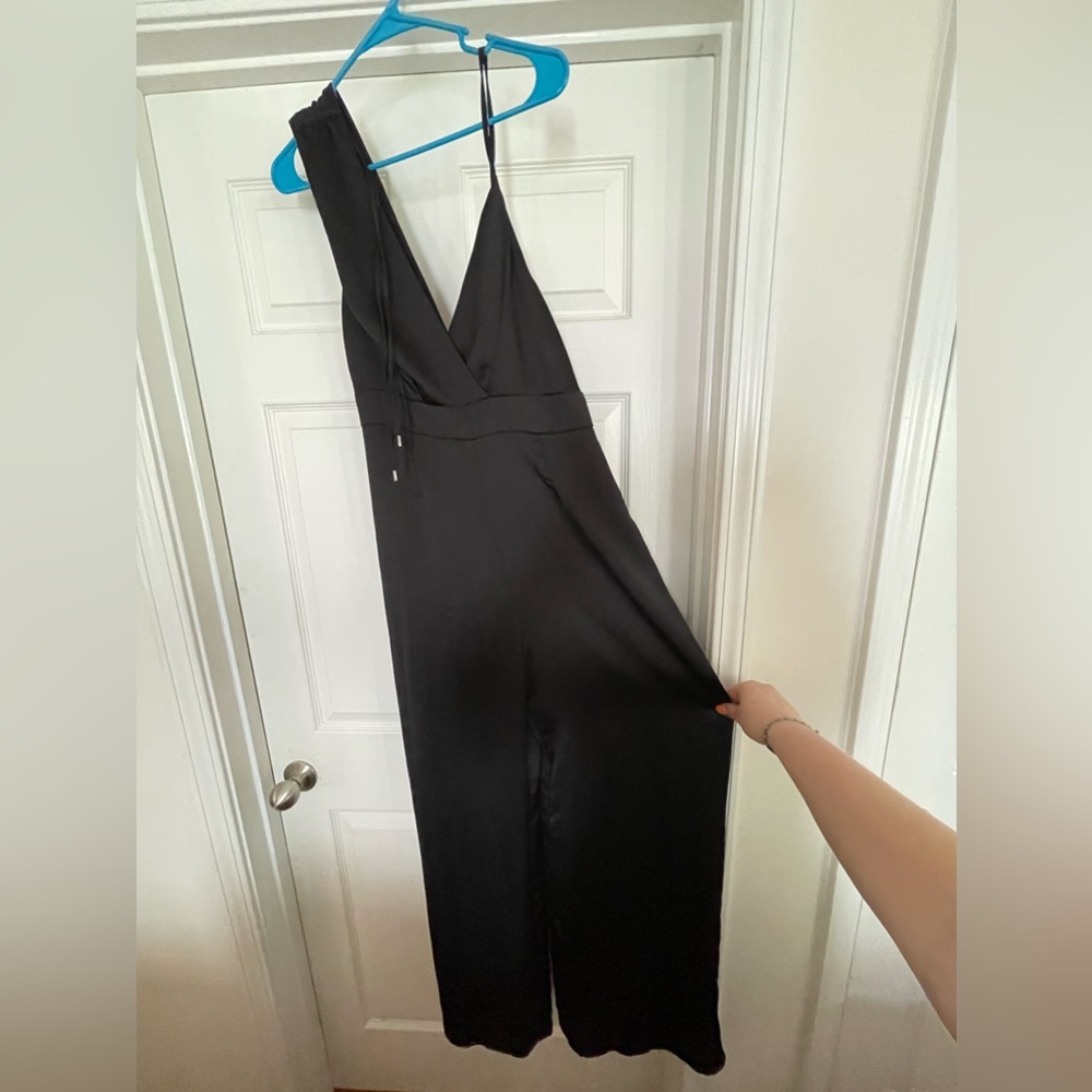 Lulu’s Satin Jumpsuit